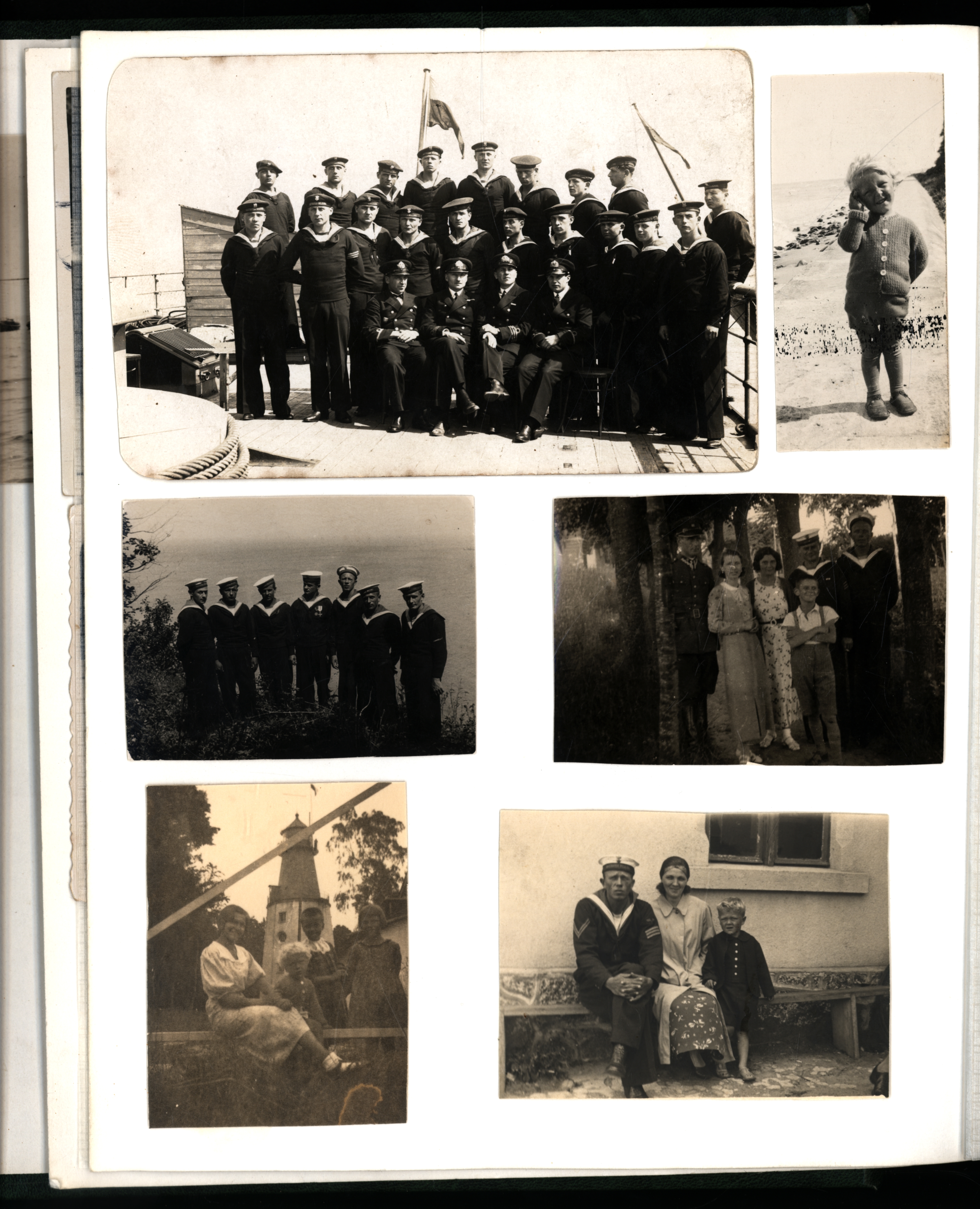 Album pamiątkowy po Marianie Michaliku, polskim marynarzu i żołnierzu Armii Krajowej.